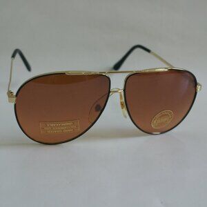 NWT TruVintage DoubleBridge Goldenmax Aviator w/hydrophobic lens tech sunglasses